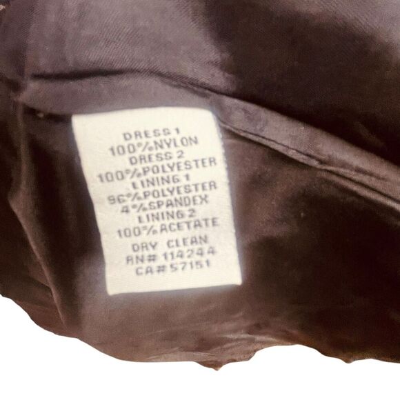 Eliza J | Polka Dot Mesh Overlay Party Dress with Sheer Sleeves Size 10 | EUC - Picture 13 of 15